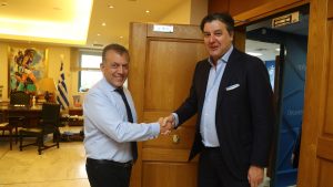 Συνάντηση Μποντίρογκα – Βρούτση για το Final Four της Euroleague στο ΟΑΚΑ