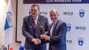 O Όμιλος AKTOR Χρυσός Χορηγός της Ελληνικής Ολυμπιακής Επιτροπής έως τους Ολυμπιακούς Αγώνες Los Angeles 2028
