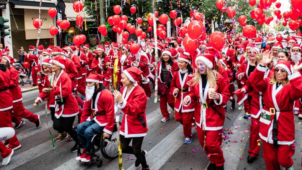 Δήμος Αθηναίων: Το πρόγραμμα των χριστουγεννιάτικων εκδηλώσεων – Αγορά, Santa Run, συναυλίες, πάρτι, δράσεις για παιδιά