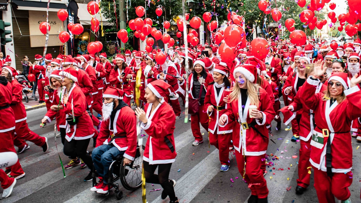 Δήμος Αθηναίων: Το πρόγραμμα των χριστουγεννιάτικων εκδηλώσεων – Αγορά, Santa Run, συναυλίες, πάρτι, δράσεις για παιδιά