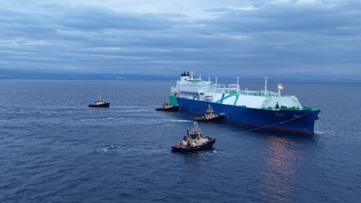 METLEN: Στην Αλεξανδρούπολη το πρώτο αμερικανικό φορτίο LNG για τη βουλγαρική αγορά