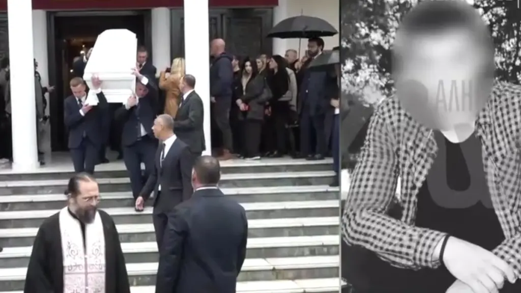 Τροχαίο στη Λούτσα: Σπαραγμός στην κηδεία του 24χρονου Σωτήρη – Τραγικές φιγούρες οι γονείς και η αδελφή του (βίντεο)