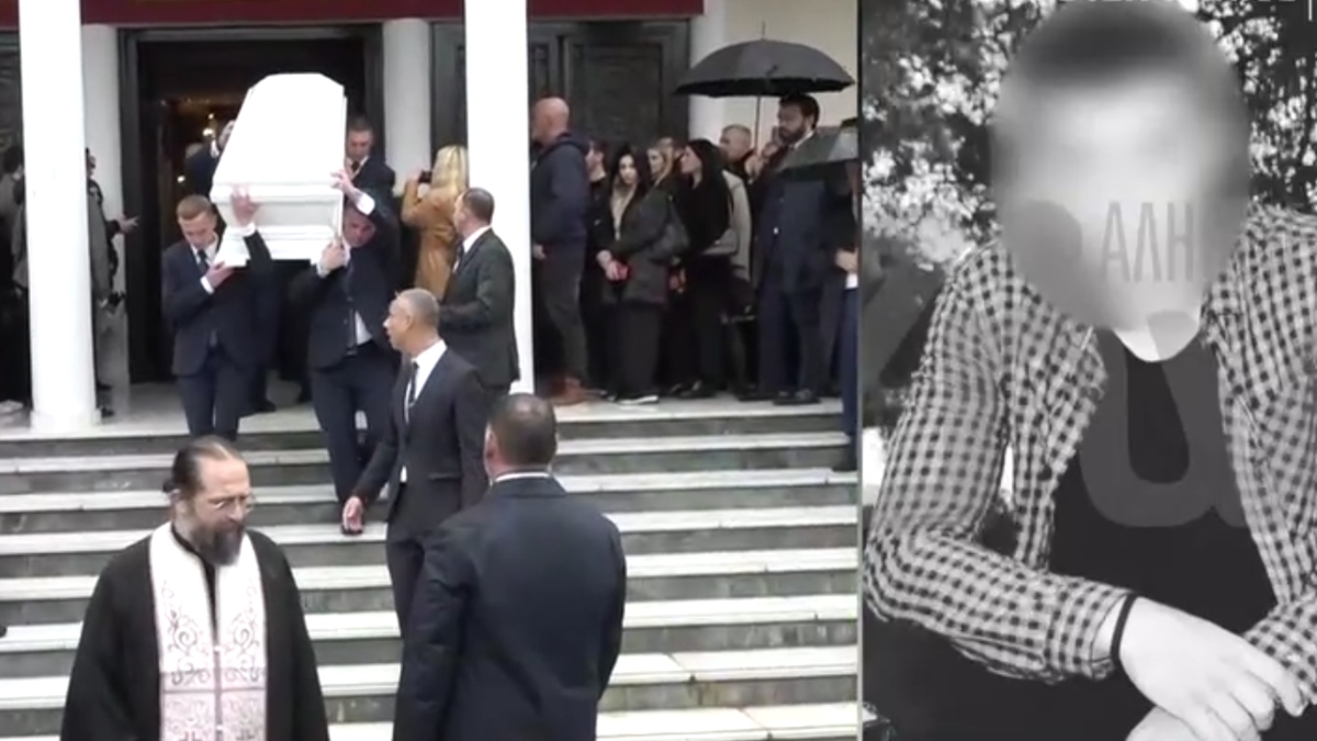 Τροχαίο στη Λούτσα: Σπαραγμός στην κηδεία του 24χρονου Σωτήρη – Τραγικές φιγούρες οι γονείς και η αδελφή του (βίντεο)