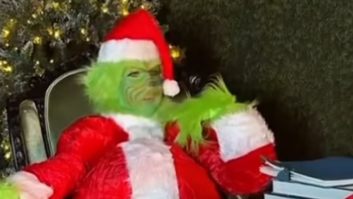 Σελίν Ντιόν: Μεταμφιέστηκε σε… Grinch και τραγούδησε “All by myself” (βίντεο)