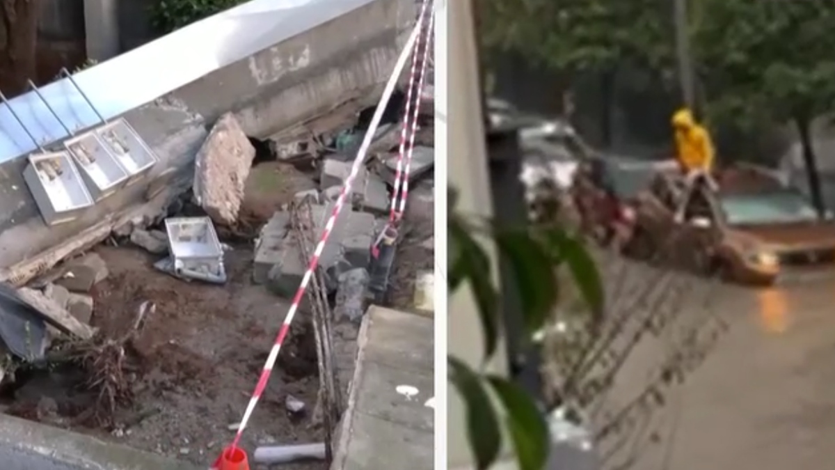 Η Αττική μετατράπηκε σε απέραντο “ποτάμι” μέσα σε λίγες ώρες – Συγκλονιστικές εικόνες από Ταύρο, Μοναστηράκι, Άλιμο (βίντεο)