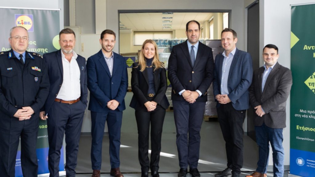 Η Lidl Ελλάς επενδύει στις εθνικές δομές και υποστηρίζει την κοινωνία με τον Κόμβο Αντιμετώπισης Κρίσεων συνολικής επένδυσης 400.000€