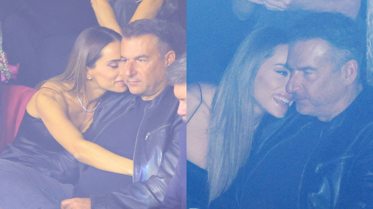 Γιώργος Λιάγκας: Τρυφερές αγκαλιές με τη Μαρία Αντωνά στα μπουζούκια – Σπάνια κοινή εμφάνιση (pics)