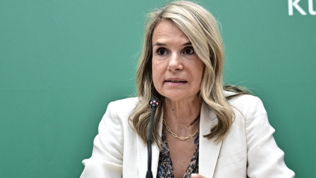 Μιλένα Αποστολάκη: Επίθεση σε δημοσιογράφο που την ρώτησε αν είναι υπέρ ή κατά των μπλόκων – “Θυμίζει χωροφύλακα, δεν την αποδέχομαι”