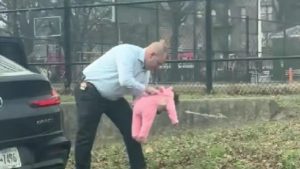 Νέα Υόρκη: Αστυνομικός έσωσε μωρό που πνιγόταν σε αυτοκινητόδρομο – Δείτε το συγκλονιστικό βίντεο