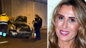 Τροχαίο ατύχημα για την Πηγή Δεβετζή στην Καβάλα – Εξετράπη το όχημα της (Φωτογραφία)