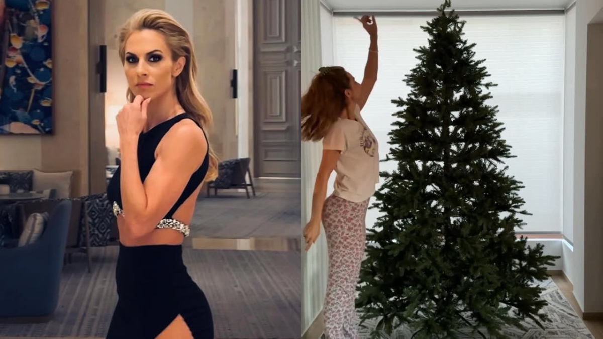 Ντορέττα Παπαδημητρίου: Το εντυπωσιακό χριστουγεννιάτικο δέντρο που στόλισε στο σπίτι της (vid)