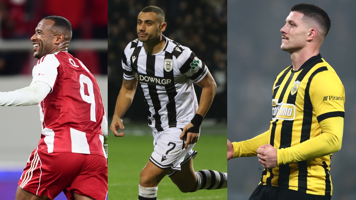 Super League: «Μάχη» για τον τίτλο οι Ολυμπιακός, ΑΕΚ και ΠΑΟΚ – Η βαθμολογία του πρωταθλήματος