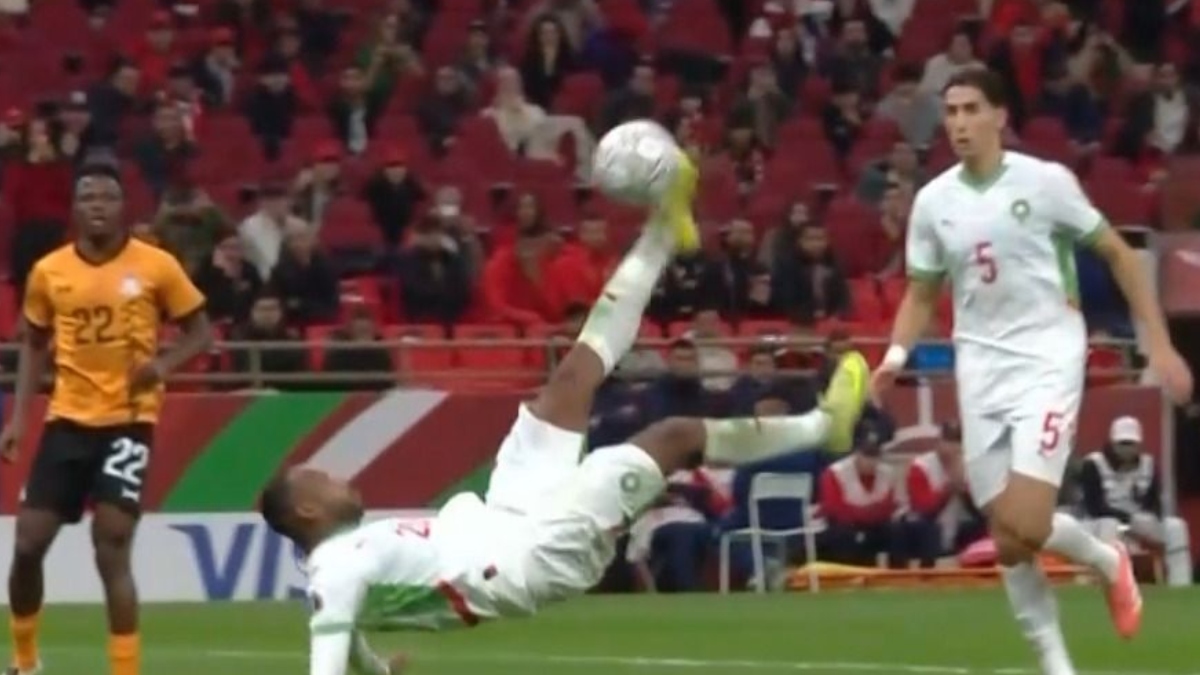 Ζάμπια – Μαρόκο: Τρομερή γκολάρα πάλι με ψαλιδάκι από τον Ελ Κααμπί (Βίντεο)