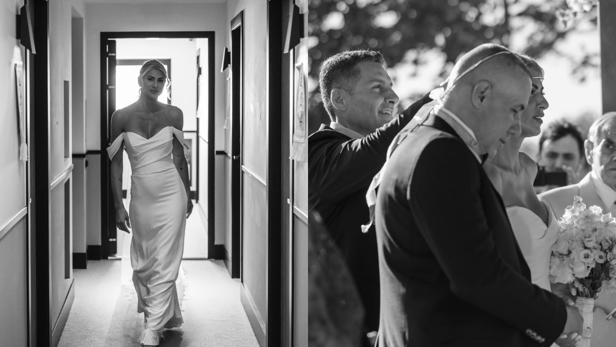 Ευρυδίκη Παπαδοπούλου: Αποχαιρετά το 2025 με αδημοσίευτες φωτογραφίες από τον γάμο της (pics)