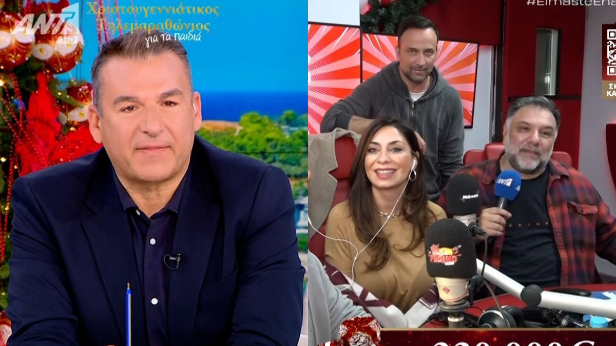 Γιώργος Λιάγκας – Γρηγόρης Αρναούτογλου: Μαζί on air στο «Πρωινό» μετά από πολλά χρόνια (vid)