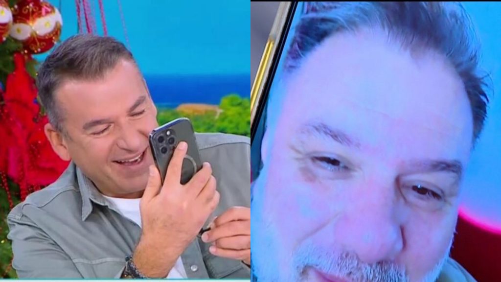 Γιώργος Λιάγκας: Έκανε βιντεοκλήση με τον Γρηγόρη Αρναούτογλου – «Το βράδυ θα βγούμε μαζί»