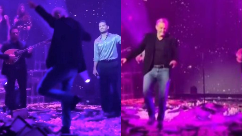 Απόστολος Γκλέτσος: Χόρεψε ζεϊμπέκικο με τον Χρήστο Μάστορα να τραγουδάει Καζαντζίδη (vid)