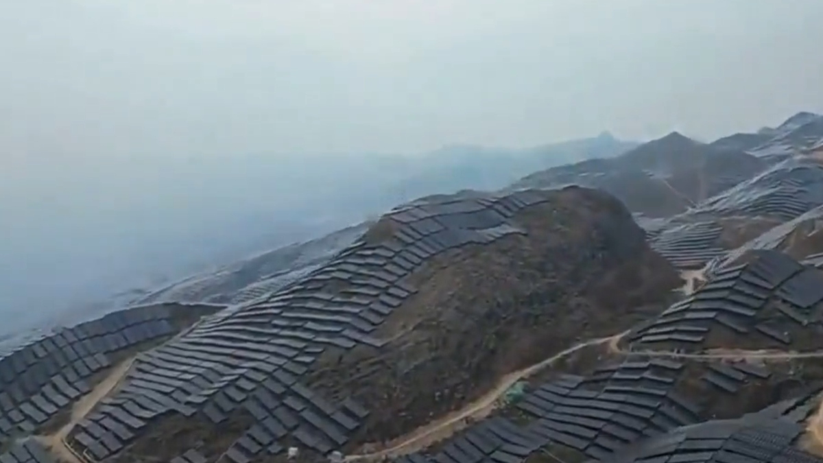 Κίνα: Τοπίο από το… μέλλον με βουνά καλυμμένα από φωτοβολταϊκά πάνελ (βίντεο)