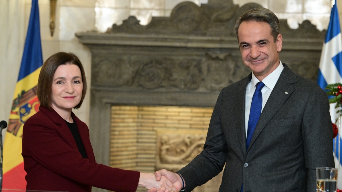 Μητσοτάκης: «Στρατηγική προτεραιότητα για την Ελλάδα η ένταξη της Μολδαβίας στην ΕΕ»