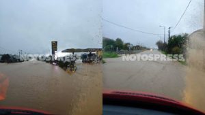 Κακοκαιρία Byron: 112 σε Ανατολική Μάνη και Ευρώτα για έντονες βροχές και κατολισθήσεις – Πλημμύρισαν χωριά και δρόμοι (βίντεο)