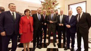 Κυριάκος Μητσοτάκης: Συναντήθηκε με βουλευτές της ΝΔ στο Μέγαρο Μαξίμου (Φωτογραφίες)