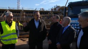 “Έτοιμο το 2027 το γήπεδο του Βοτανικού” – Αυτοψία στα έργα από Μητσοτάκη, Αλαφούζο και Δούκα (βίντεο)