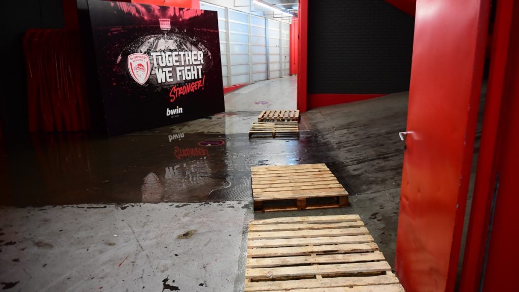 Κακοκαιρία Byron: Στον «αέρα» η αναμέτρηση του Ολυμπιακού με την Φενέρμπαχτσε