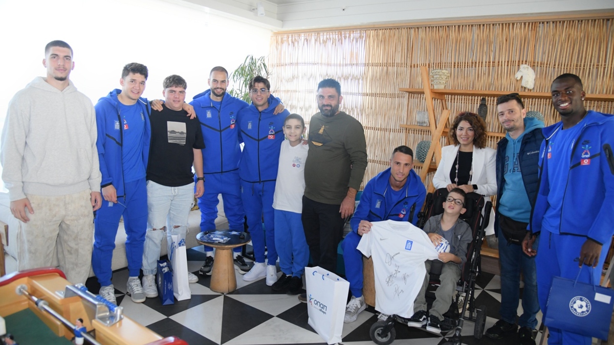 Τζόλης, Τετέι, Ρότα και Χατζηδιάκος έκαναν έκπληξη σε τρία παιδιά από το Make-A-Wish Ελλάδος (Βίντεο)