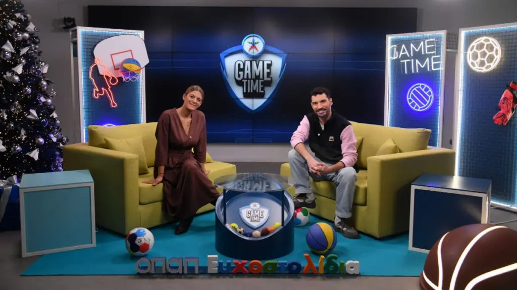 Ο Δημήτρης Τσίκλης στο Game Time: Το ντέρμπι με σαΐτες για καλό σκοπό και το μπέρδεμα με τον Οδυσσέα Βλαχοδήμο