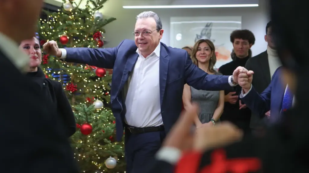 Κάλαντα από την Πανηπειρωτική Συνομοσπονδία άκουσε ο Σωκράτης Φάμελλος