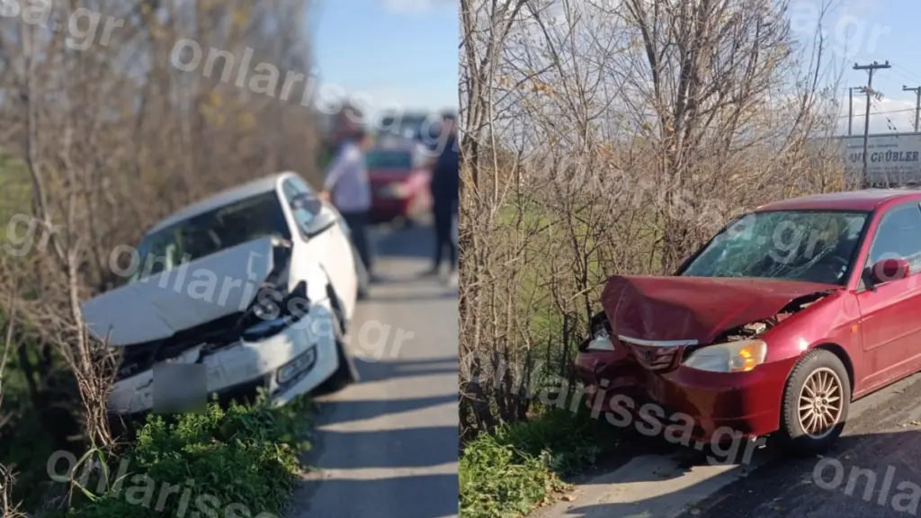Λάρισα: Καραμπόλα τεσσάρων οχημάτων – Στο νοσοκομείο μία 22χρονη (Εικόνες)