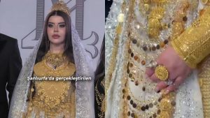 Τουρκία: Γάμος υπερπαραγωγή με τόνους χρυσού – Η νύφη κάθισε γιατί δεν άντεχε το βάρος (vids)
