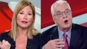 Ράνια Τζίμα – Γιάννης Πρετεντέρης: Άγρια κόντρα στον αέρα του MEGA – «Να σε διορθώσω και σ’ αυτό – Δεν μου διορθώνεις τίποτα»