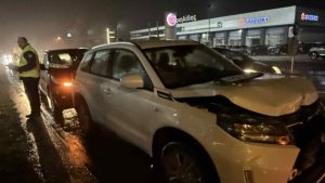 Βέροια: Καραμπόλα με 3 οχήματα – Τραυματίστηκε μία τετραμελής οικογένεια