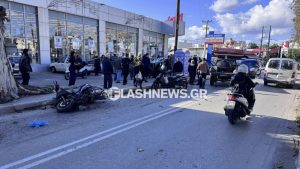 Χανιά: Ένας τραυματίας μετά από σύγκρουση μηχανής με αγροτικό