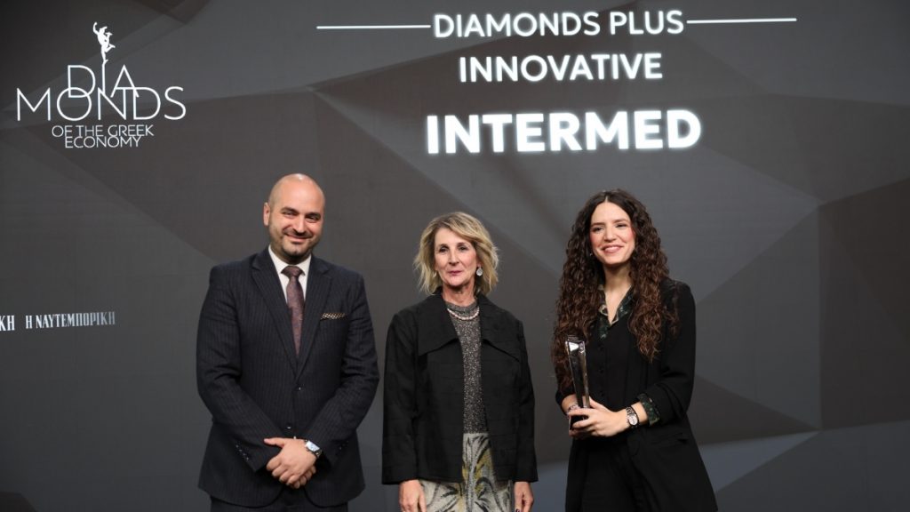 Η InterMed “Innovative Company” στα Diamonds of the Greek Economy