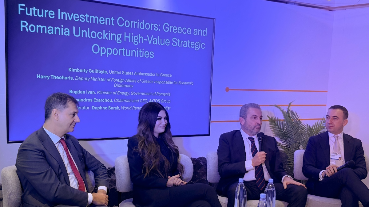 Αλέξανδρος Εξάρχου από Νταβός: “Η Ευρώπη να επιδοτήσει τον κάθετο ενεργειακό άξονα”