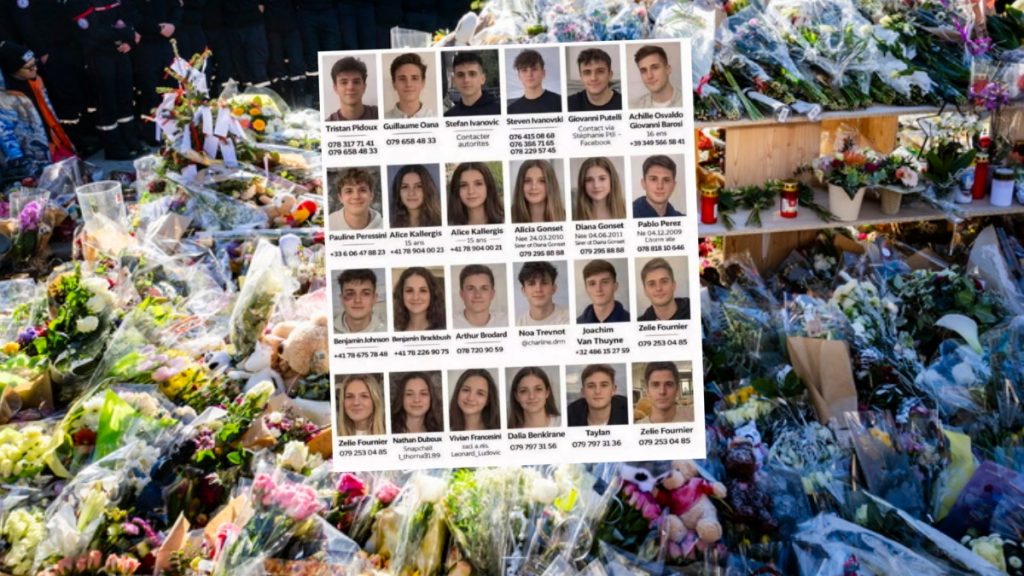 Κραν Μοντανά: Αυτά είναι τα 40 θύματα της μοιραίας φωτιάς στο μπαρ, οι μισοί ήταν ανήλικοι (Φωτογραφία)