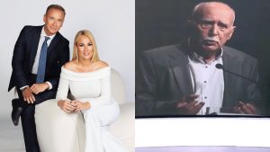 Το συγκινητικό «αντίο» της Ντόρας Κουτροκόη και του Γιώργου Γρηγοριάδη στον Γιώργο Παπαδάκη (vid)