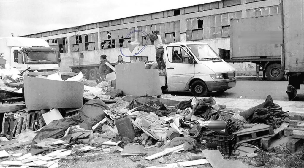 Άγιος Ιωάννης Ρέντης: Συνελήφθησαν τρία άτομα για παράνομη απόρριψη οικοδομικών αποβλήτων