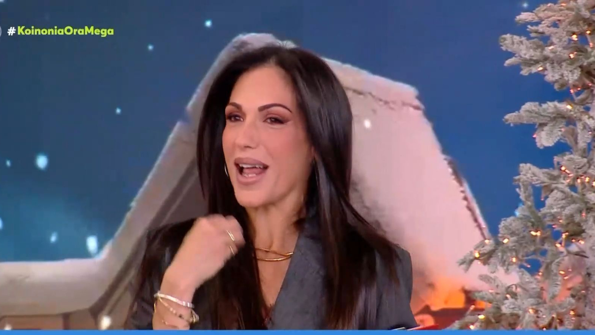 Ανθή Βούλγαρη: Επέστρεψε στο “Κοινωνία Ώρα Mega” – «Παρακαλώ, κοντινό στο πρόσωπο»