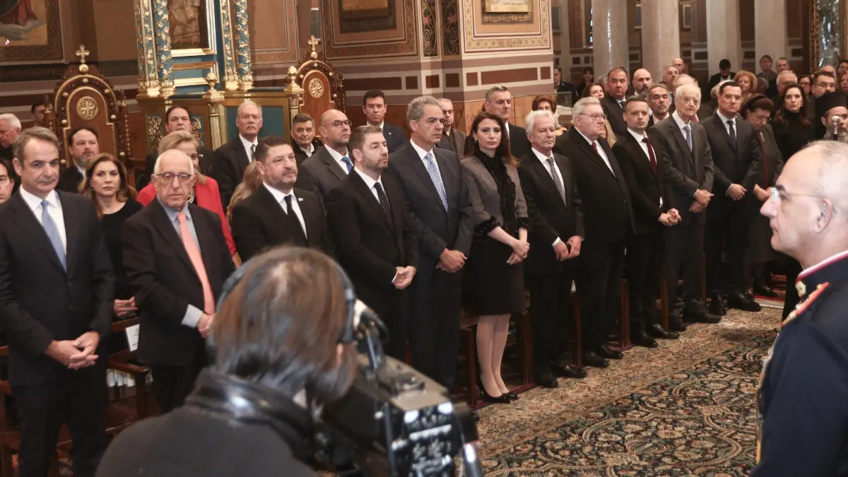 Πανηγυρική δοξολογία στη Μητρόπολη για το νέο έτος με παρουσία της πολιτικής και πολιτειακής ηγεσίας