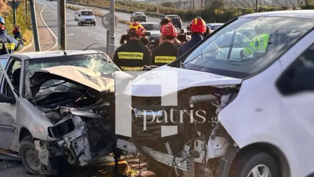Ηράκλειο: Αυτοκίνητο πέρασε με κόκκινο και παρέσυρε διερχόμενο αμάξι – Στο νοσοκομείο δυο άτομα