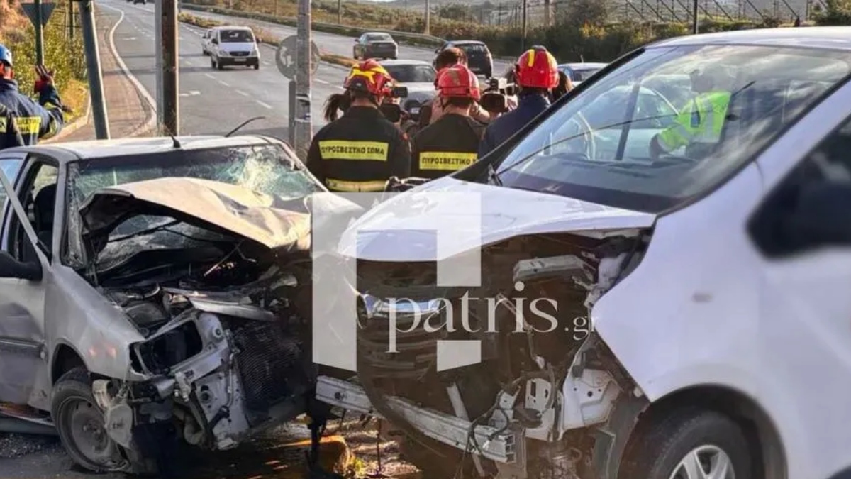 Ηράκλειο: Αυτοκίνητο πέρασε με κόκκινο και παρέσυρε διερχόμενο αμάξι – Στο νοσοκομείο δυο άτομα