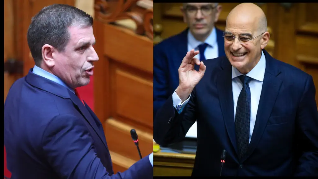 Βουλή: Έντονος διάλογος ανάμεσα σε Δένδια και Καιρίδη – «Τι είσαι παιδαγωγός;»