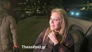 Καρυστιανού: Βρέθηκε στο μπλόκο των αγροτών στη Νίκαια – «Θα τα καταφέρετε εάν μείνετε ενωμένοι» (Βίντεο)