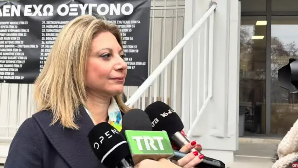 Καρυστιανού: Ζητά αλλαγή έδρας της δίκης των Τεμπών – “Δεν εμπιστεύομαι τη Λάρισα, το κόμμα μου έχει κάνει ντόρο γιατί το φοβούνται”