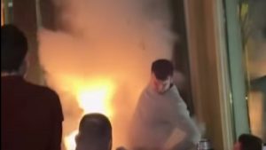 Φωτιά ξέσπασε σε εστιατόριο της Μαδρίτης από πυροτεχνήματα εσωτερικού χώρου