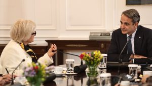 Συναντήθηκε με την Υπουργό Ενόπλων Δυνάμεων της Γαλλίας ο Μητσοτάκης – Τι συζήτησαν οι δυο πλευρές