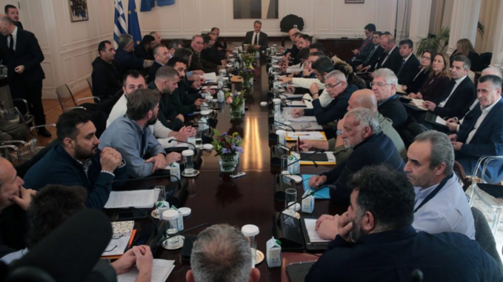 Μητσοτάκης στους αγρότες: “Δεν έχω την απαίτηση να συμφωνήσουμε σε όλα, αλλά να μπει τέλος σε μια περίοδο έντασης”